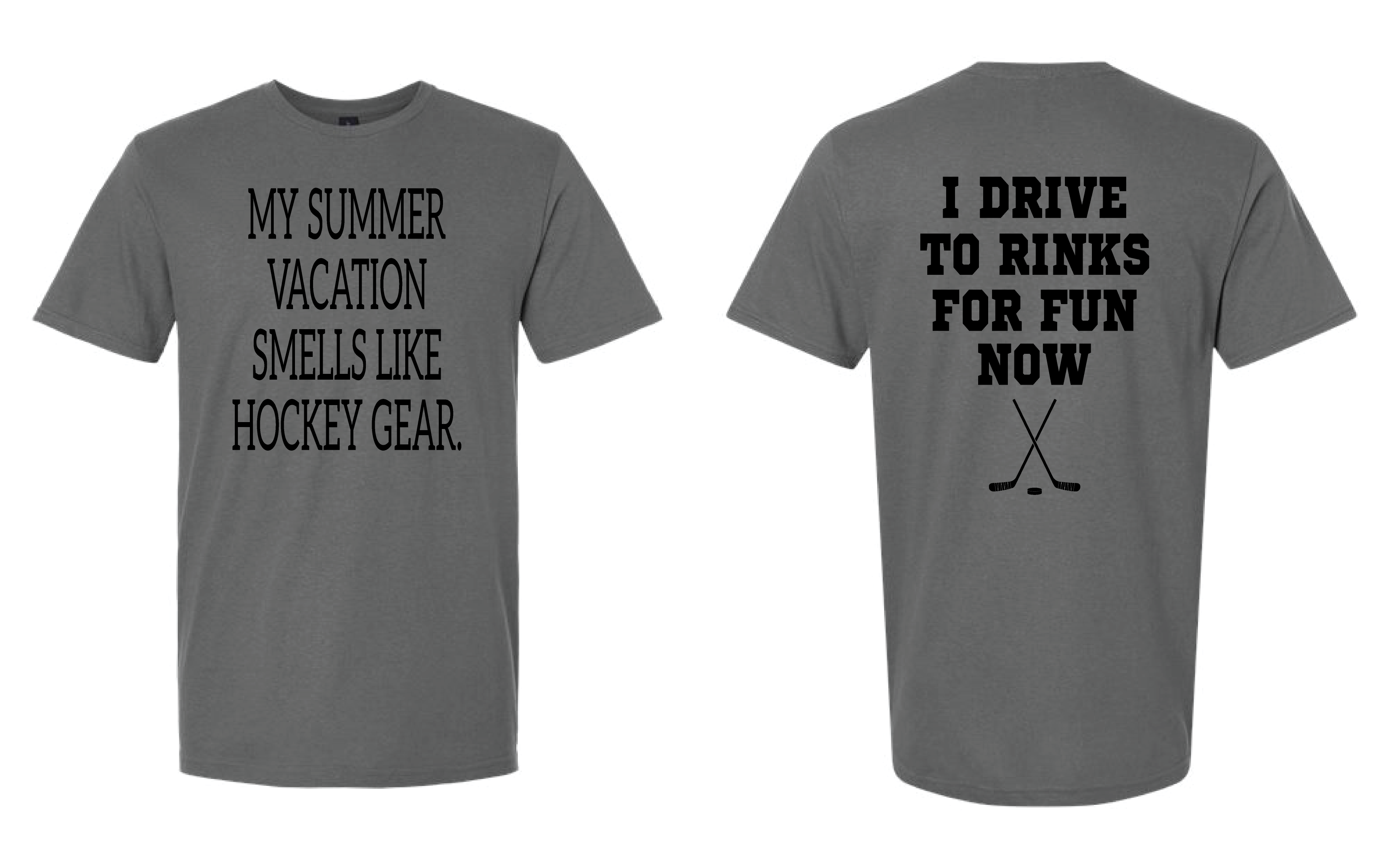 Vacation Smells like Hockey Gear Tee