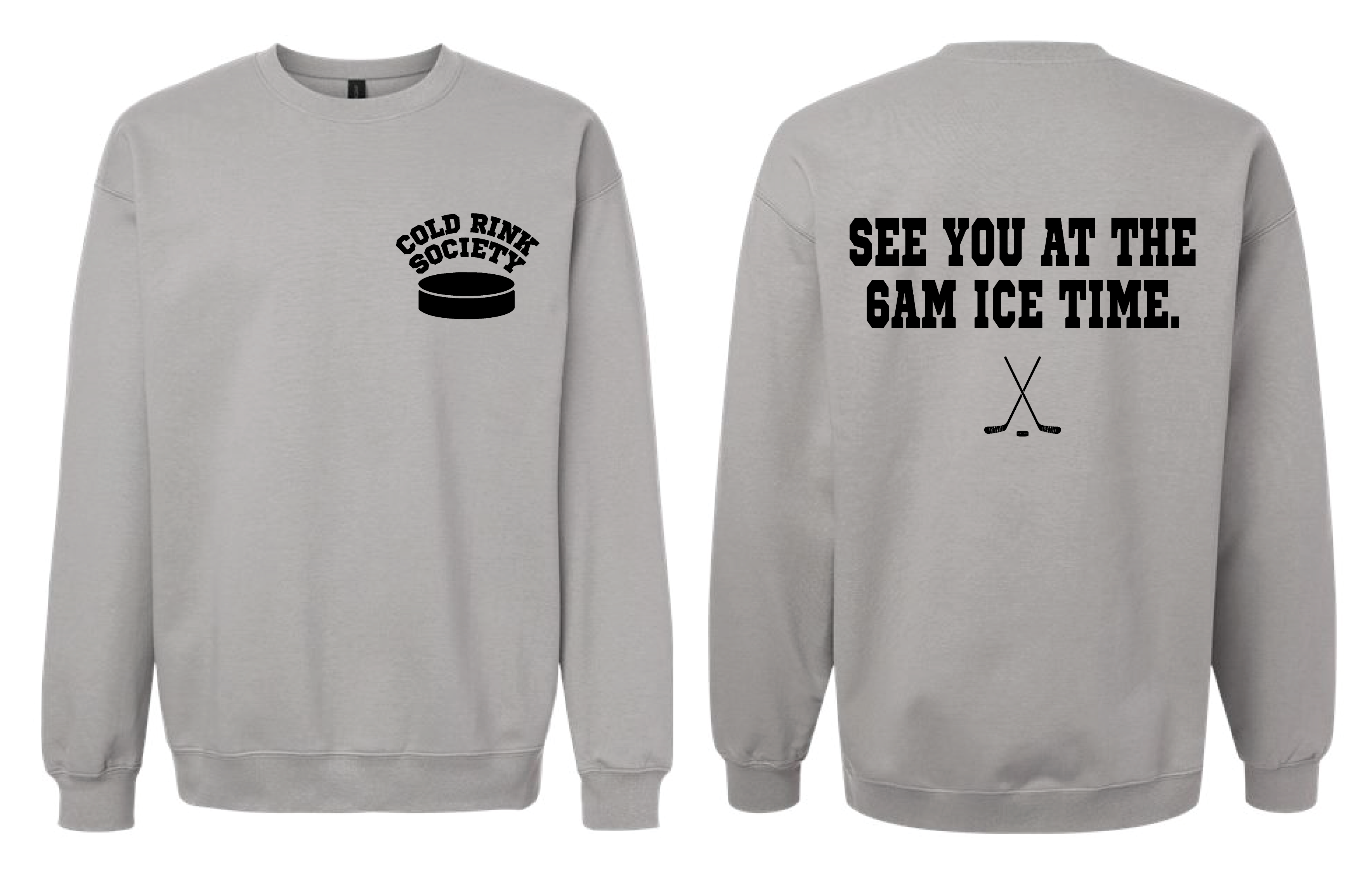 6AM Ice Time Crewneck