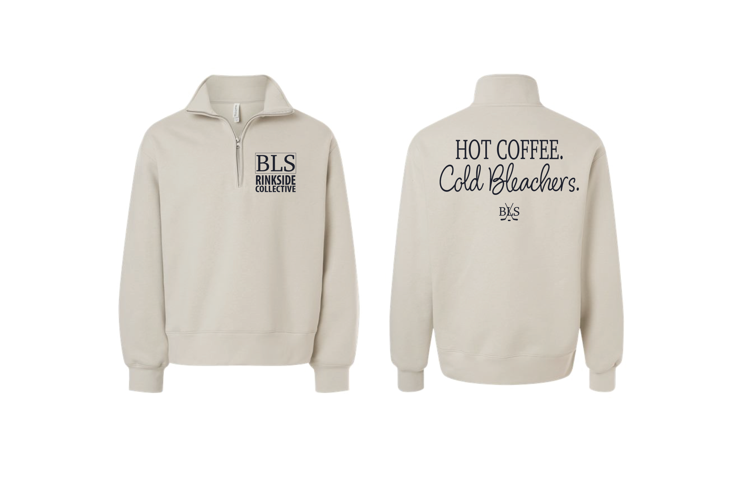 Midweight Blue Line Society Quarter Zip