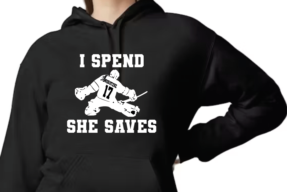 I Spend, SHE Saves Hoodie