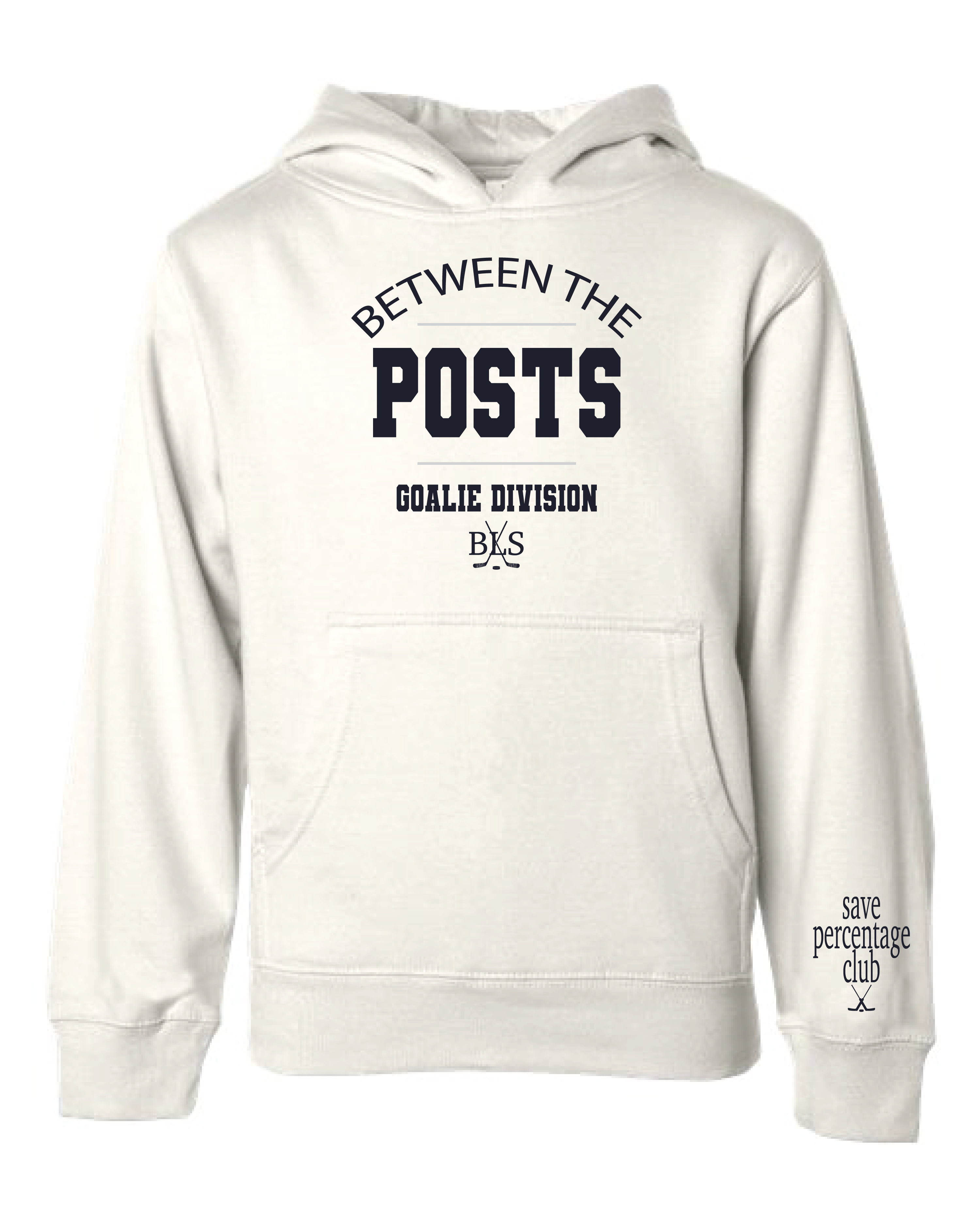 Between the Posts - Goalie Division Youth Hoodie