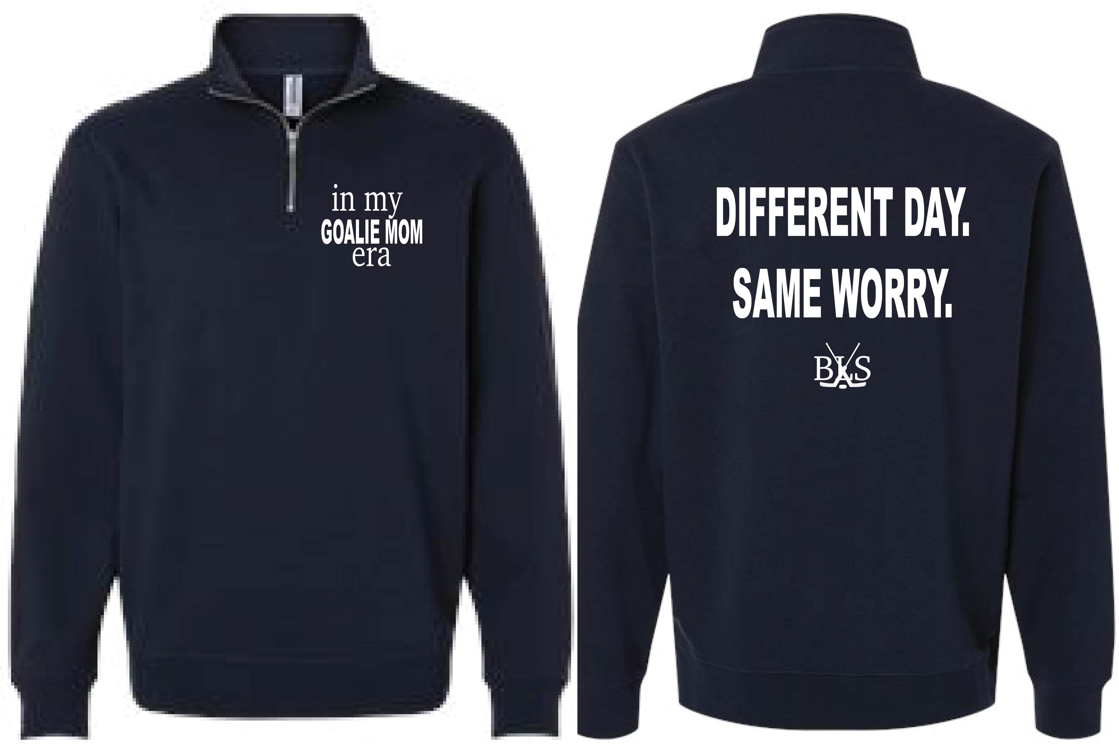 Different Day. Same Worry Quarter Zip